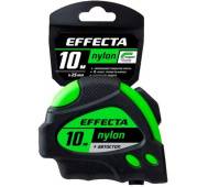 Рулетка 10м 25мм EFFECTA Nylon с магнитным зацепом