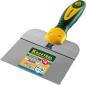 Шпатель фасадный 150мм KRAFTOOL нерж. полотно, двухкомп. ручка***